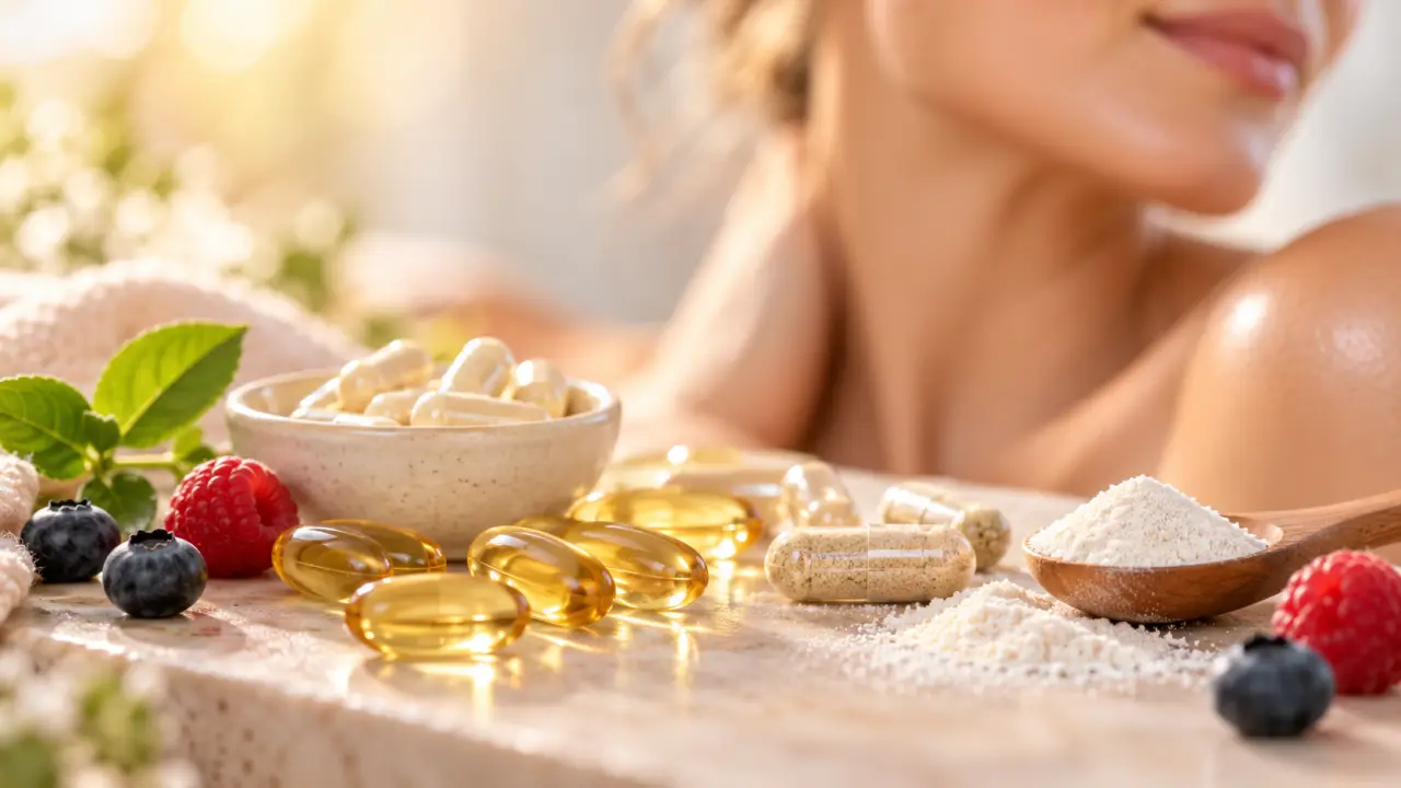 Compléments alimentaires anti-âge : viser une peau plus souple, pas des rides effacées